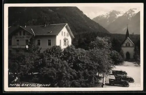 AK Oetz /Oetztal, Hotel Oetztaler Hof