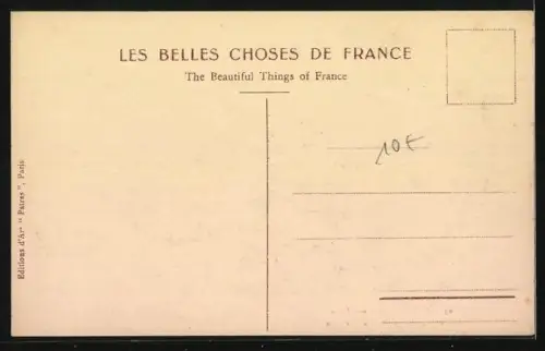 AK Paris, Rue Castiglione, Vue prise du Jardin de Tuileries