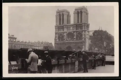 AK Paris, Les Bouquinistes du Quai St-Michel