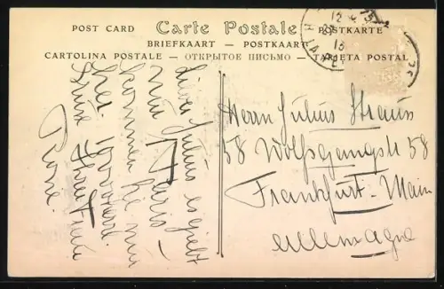 AK Paris, Le Dirigeable Militaire Republique, Luftschiff am Arc de Triomphe