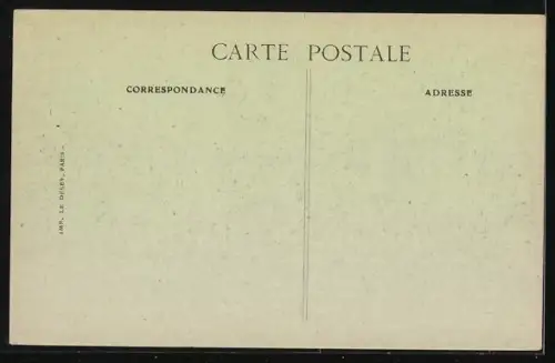 AK Paris, les Fêtes de la Victoire, le Général Mangin