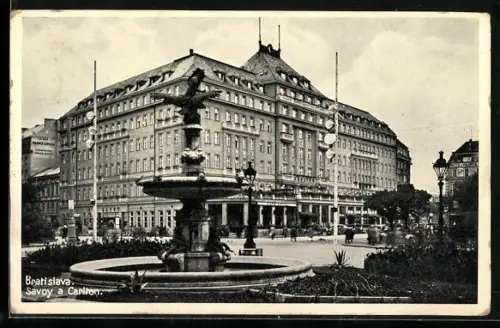 AK Bratislava, Hotel Savoy a Carlton