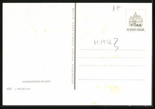 AK Zonengrenze im Harz, Schilder am Todesstreifen