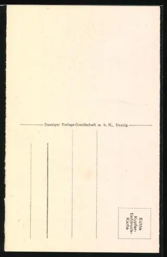 AK Danzig / Gdansk, Partie in der Jopengasse