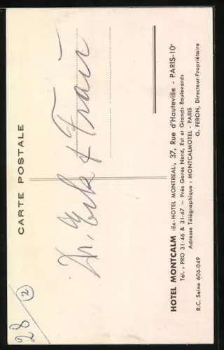 AK Paris, Hotel Montcalm, 37, Rue d`Hauteville, Restaurant, Bar