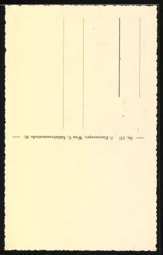 AK Hallstatt, Strassenpartie unterhalb eines Wasserfalls