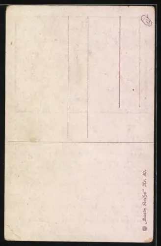 Künstler-AK A. Broch: Soldat mit Stiel-Handgranaten, Argonnerwald-Lied