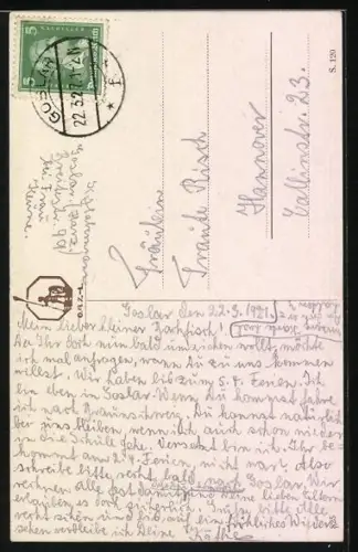 AK Collie mit aufmerksamem Blick