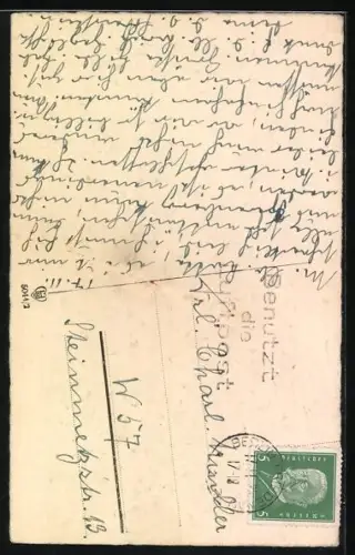 AK Sitzender Deutscher Schäferhund