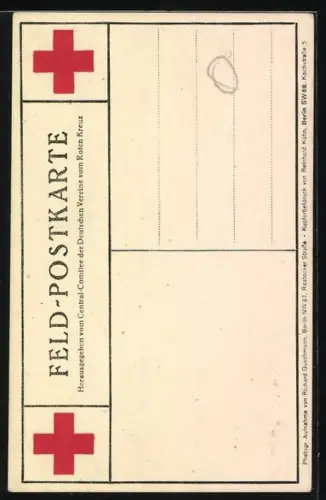 AK Kaiser Wilhelm II. mit Pickelhaube-Überzug