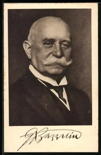 AK Portrait Graf Zeppelin