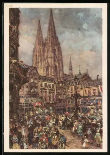 AK Kölner Karneval, Festumzug