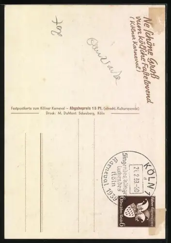 AK Kölner Karneval, Festumzug