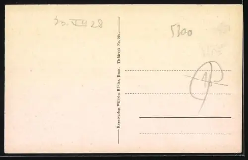 AK Bonn a. Rh., Marktplatz