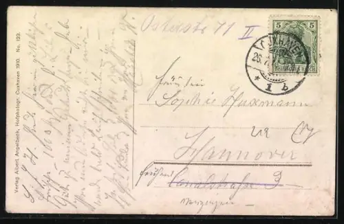 AK Nordseebad Cuxhaven, Seedeich aus der Vogelschau