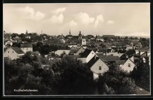 AK Kirchheimbolanden, Blick über den Ort