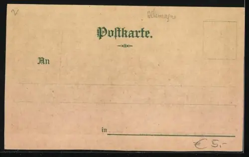 AK Kirchheimbolanden, Partie aus dem Schlossgarten