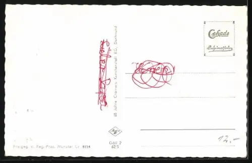 AK Göllheim /Pfalz, Vogelschau auf den Ort