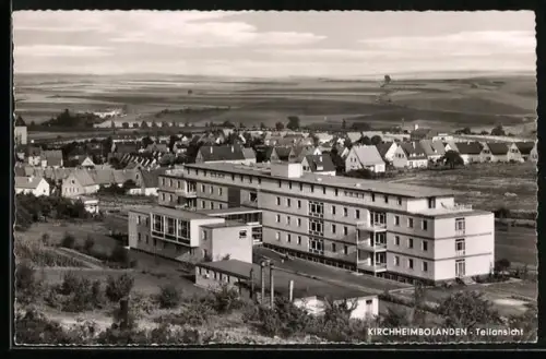 AK Kirchheimbolanden, Teilansicht des Ortes