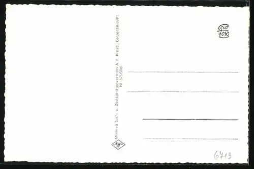 AK Kirchheimbolanden, Wasserpartie mit Blick auf Kirche