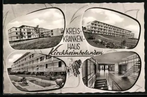AK Kirchheimbolanden, Kreiskrankenhaus aussen und innen