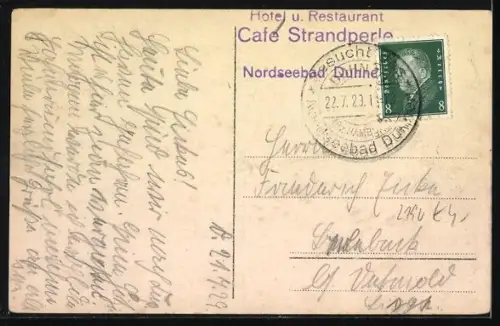 AK Hamburg-Insel Neuwerk, Wagenfahrt durchs Watt