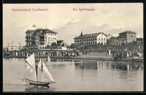 AK Cuxhaven, Partie am Spielbassin