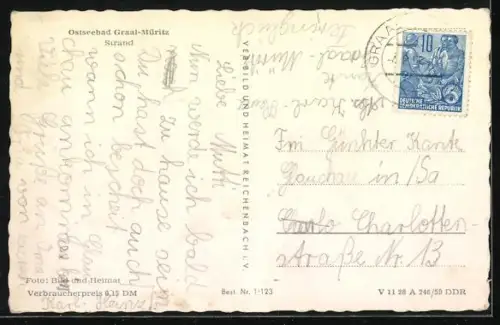 AK Graal-Müritz, Strandkörbe am Strand