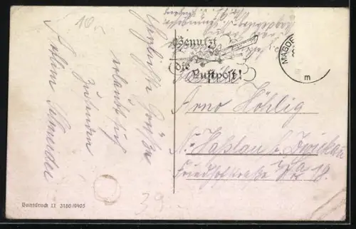 AK Magdeburg, Stadtpark, Fährhaus, Adolf Mittag-See