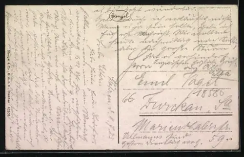 AK Göhren / Rügen, Schlucht