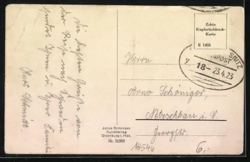 AK Sassnitz a. Rügen, Dampfer in der Fähranlage