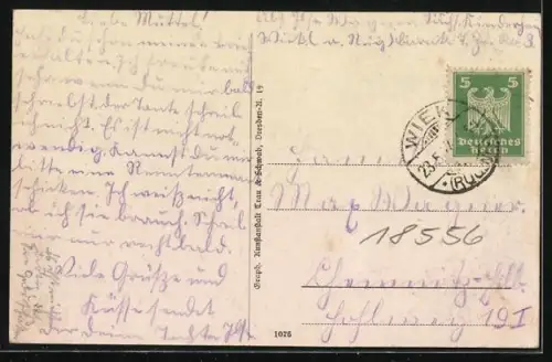 AK Wiek a. Rügen, Hafenpartie