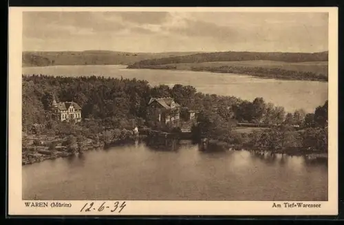 AK Waren /Müritz, Am Tiefwarensee