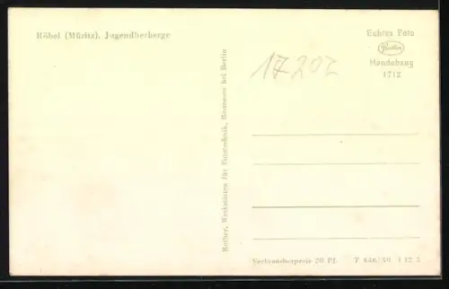 AK Röbel /Müritz, An der Jugendherberge
