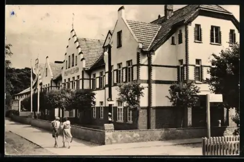 AK Lubmin, Reichsbahnerholungsheim Philipp-Müller-Heim