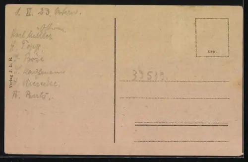 AK Havelberg, Brücke mit Blick zum Ort