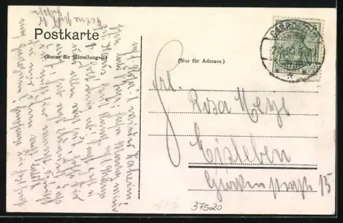 AK Osterode a. Harz, Blick auf den Ort