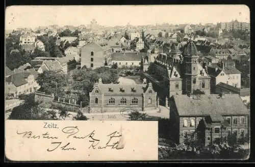 AK Zeitz, Blick auf den Ort