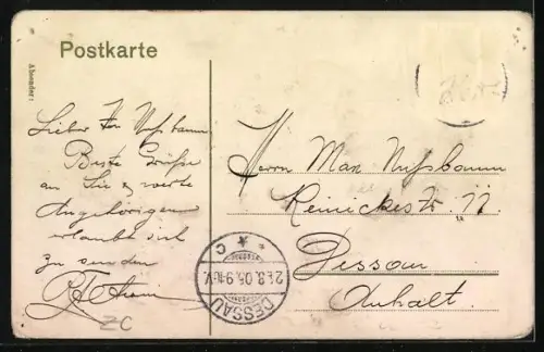 AK Zeitz, Blick auf den Ort