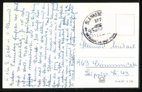 AK Mandelholz /Harz, Gasthaus Grüne Tanne