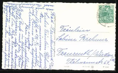 AK Frankenhausen /Kyffh., Am Anger