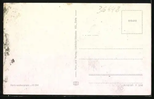 AK Bad Liebenstein /Thür., Musikpavillon während eines Konzertes