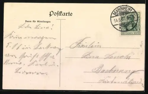 AK Mannheim, Rheinbrücke