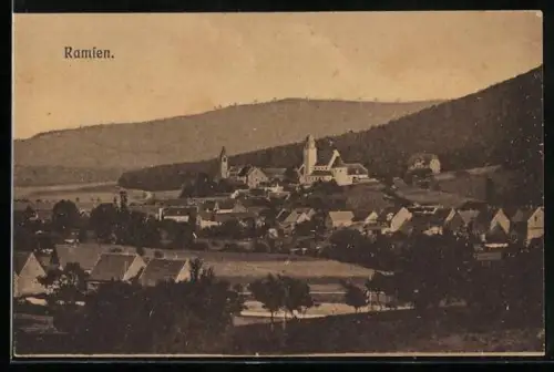 AK Ramsen, Totalansicht des Ortes
