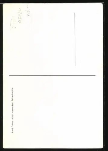 AK Imsweiler /Schleifmühle, Wappen der Familie Dohm von 1719