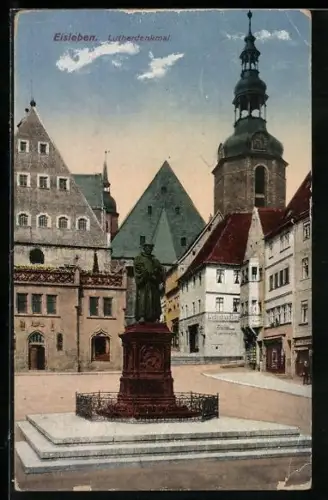 AK Eisleben, Lutherdenkmal