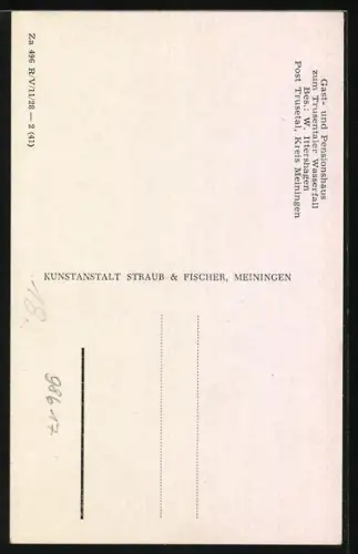 AK Trusetal, Gast- und Pensionshaus zum Trusetaler Wasserfall