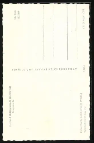 AK Heiligenstadt /Eichsfeld, Bergstrasse mit Blick auf die Kirche