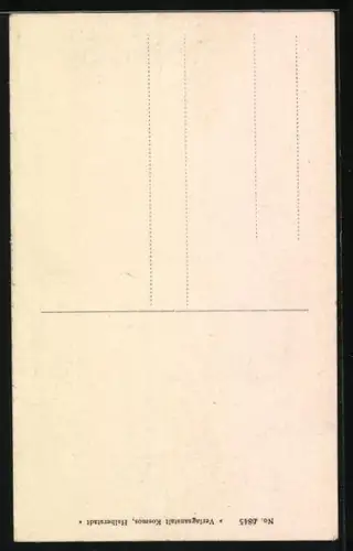 AK Bodetal, Blick auf das Hotel Königsruhe vom Berghang aus