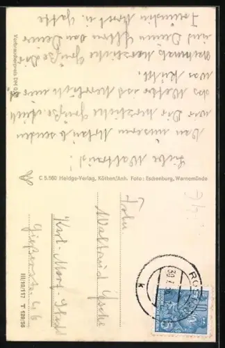 AK Warnemünde, Ansicht vom Leuchtturm